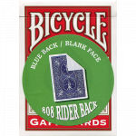 (image for) Blank Face Bicycle Cards (Blue)