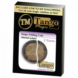 (image for) Tango Folding Coin 2 Euro Internal System by Tango-Trick (E0039)