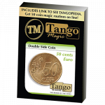 (image for) Double Sided Coin (50 cent Euro) (E0025) by Tango - Trick