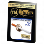 (image for) Cigarette Through Half Dollar (Two Sided) (D0015)by Tango - Trick