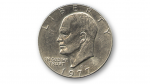 (image for) Eisenhower Dollar (Single Coin Ungimmicked) - Trick