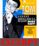 (image for) Karrel Fox's Napkin Vanish video DOWNLOAD (Excerpt of Mullica Expert Impromptu Magic Made Easy Tom Mullica- #1, DVD)