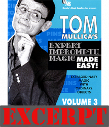 (image for) Paul Harris' Fizz Master video DOWNLOAD (Excerpt of Mullica Expert Impromptu Magic Made Easy Tom Mullica- #3, DVD)