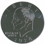 (image for) Eisenhower Palming Coin (Dollar Sized)by You Want it We Got it - Trick
