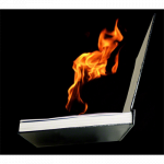 (image for) FIRE BOOK (Hot Book) by Premium Magic - Trick