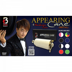 (image for) Appearing Cane (Metal / Black) by Handsome Criss Taiwan Ben Magic - Trick