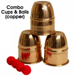 (image for) Combo Cups & Balls (Copper) by Premium magic - Trick