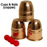 (image for) Cups & Balls (Copper) by Premium Magic - Trick