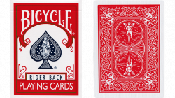 (image for) Red One Way Forcing Deck (Black and White Joker only)