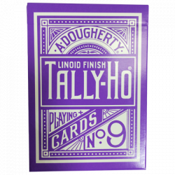(image for) Tally Ho Reverse Circle back (Purple) Limited Ed. by Aloy Studios / USPCC