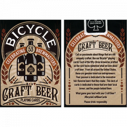 (image for) Bicycle Craft Beer Deck by US Playing Card Co.