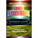 (image for) Joe Rindfleisch's Rainbow Rubber Bands (Russell Leeds -Yellow ) by Joe Rindfleisch - Trick