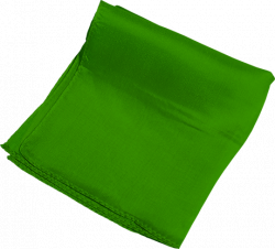 (image for) Silk 6 inch (Green) Magic By Gosh - Trick