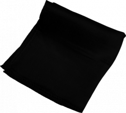 (image for) Silk 36 inch (Black) Magic by Gosh - Trick