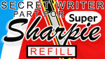 (image for) Secret Writer Part for Super Sharpie (Refill) by Magic Smith - Trick