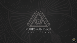 (image for) Marksman Deck (Gimmicks and Online Instructions) by Luke Jermay - Trick