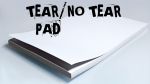 (image for) No Tear Pad (XL, 8.5 X 11, Tear/No Tear Alternating/ 50) by Alan Wong - Trick