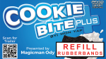 (image for) Spare Rubberbands for Cookie Bite Plus (10 pieces) - Trick