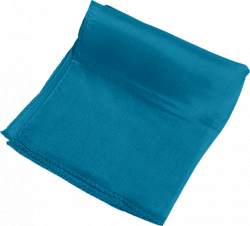 (image for) Silk 24 inch (Turquoise) Magic by Gosh - Trick