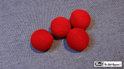 (image for) Crochet Balls (Red 2 inch) by Mr. Magic - Trick