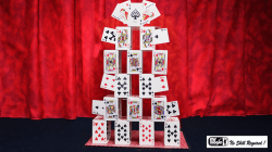 (image for) Card Castle with Six Card Repeat by Mr. Magic - Trick