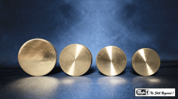 (image for) Nested Coin Box Brass (4) by Mr. Magic - Trick