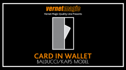 (image for) Card in Wallet (Balducci/Kaps) by Vernet - Trick