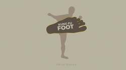 (image for) Kung Fu Foot (Gimmick and Online Instructions) by H??ctor Mancha - Trick