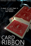 (image for) Card on Ribbon (RED) by Mickael Chatelain - Trick
