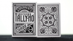 (image for) White Tally-Ho (Fan Back) Playing Cards
