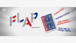(image for) Modern Flap Card (Red to Blue) by Hondo