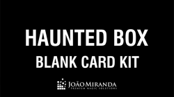 (image for) Blank Card Kit for Haunted Box by Jo??o Miranda - Trick