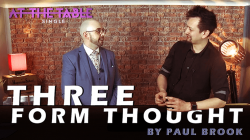 (image for) Three Form Thought by Paul Brook ATT Single video DOWNLOAD