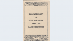 (image for) Eugene Burger on Matt Schulien's Fabulous Card Discoveries - Book