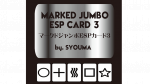 (image for) Marked Jumbo ESP Cards (Black) by Tejinaya Magic - Trick