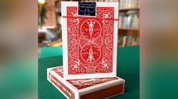 (image for) Experts Thin Crushed Printed on Web Press Rider Back Back (Red) Playing Cards