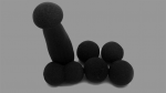 (image for) Ding Dong (Black) with 4 Balls by Magic By Gosh