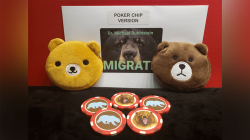 (image for) MIGRATE POKER CHIP by Dr. Michael Rubinstein - Trick