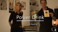 (image for) Power Drink by Gustavo Raley video DOWNLOAD