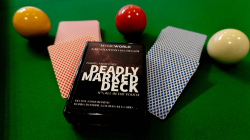 (image for) DEADLY MARKED DECK BLUE BEE (Gimmicks and Online Instructions) by MagicWorld - Trick