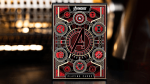 (image for) Avengers: Red Edition Playing Cards by theory11