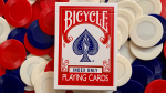 (image for) Stripper Bicycle Index Only Red Playing Cards