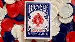(image for) Stripper Bicycle Index Only Blue Playing Cards