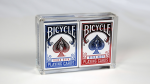 (image for) Bicycle Rider Back Mini Limited Edition (2 Pack With Foil Tucks In Carat Case) by US Playing Card Co