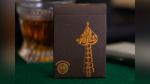 (image for) ACE FULTON'S 10 YEAR ANNIVERSARY TOBACCO BROWN PLAYING CARDS