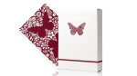 (image for) Butterfly Worker Marked Playing Cards (Red) by Ondrej Psenicka