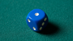 (image for) REPLACEMENT DIE BLUE (GIMMICKED) FOR MENTAL DICE by Tony Anverdi - Trick
