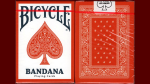(image for) Bicycle Bandana Stripper (Red) Playing Cards