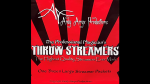 (image for) Throw Streamers RED by Andy Amyx ( 1dozen = 1 unit) - Trick