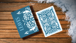 (image for) Leaves Winter (Blue) Playing Cards by Dutch Card House Company